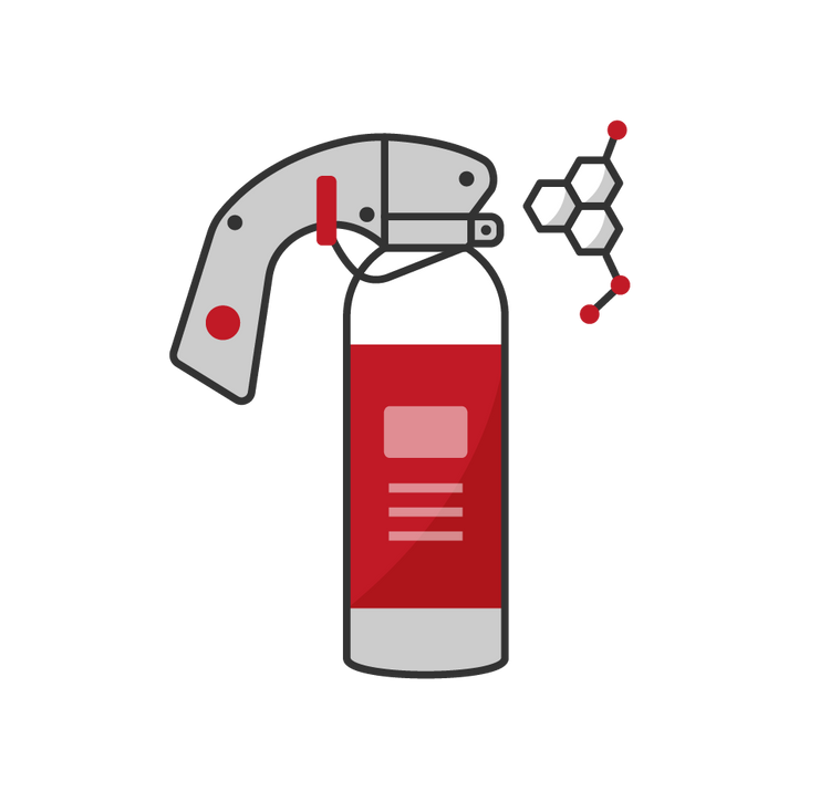 Abwehrspray Pava
