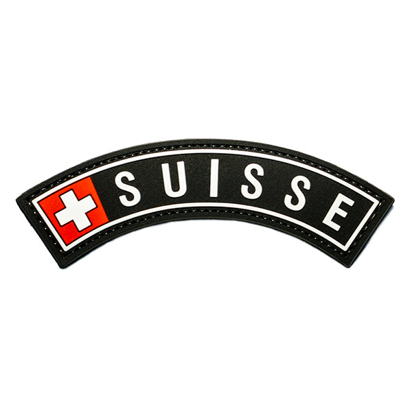 Klettabzeichen SUISSE Armee-Nationalitätenabzeichen PVC
