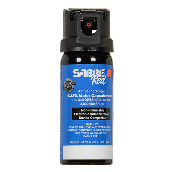 Pfefferspray MK-3 FOAM 54 ml – schwarzer Sprühbehälter mit Schaumstrahl für Selbstverteidigung