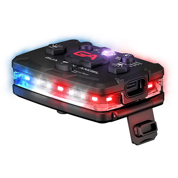 GUARDIAN ANGEL Sicherheitslicht ELITE INFRARED HYBRID RED/BLUE inkl. Akku