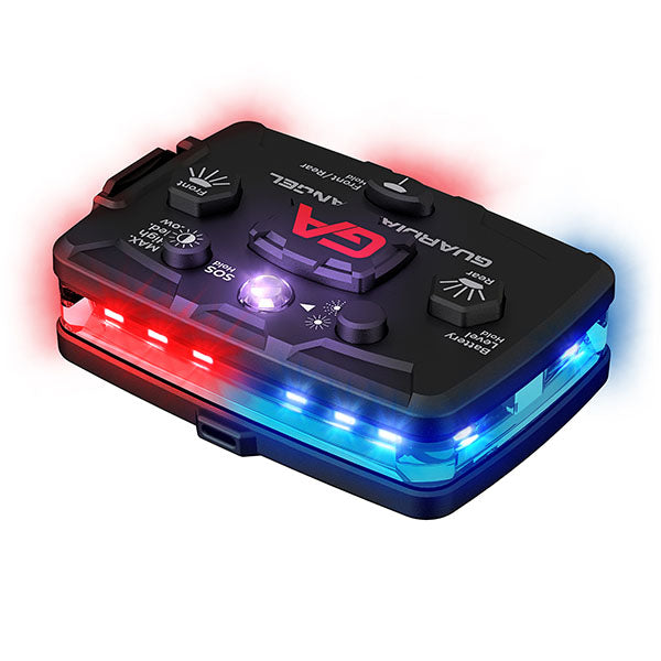 GUARDIAN ANGEL Sicherheitslicht ELITE INFRARED HYBRID RED/BLUE inkl. Akku