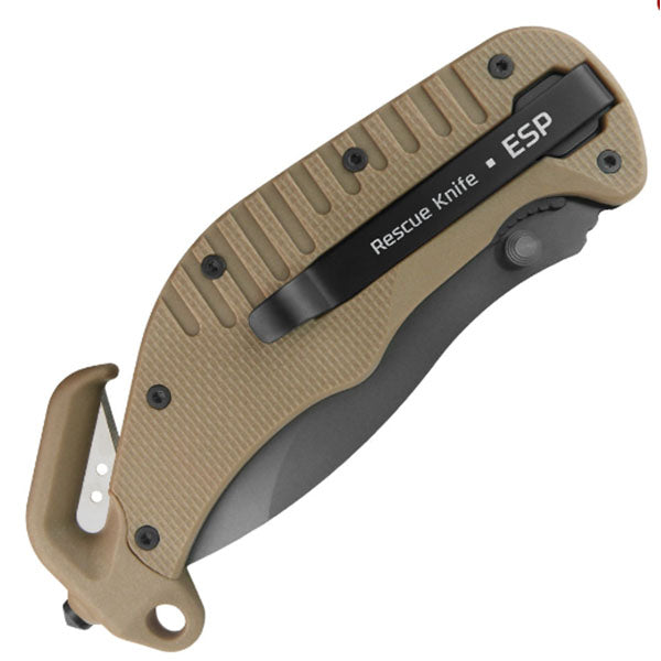 Rettungsmesser RKK-01-S, khaki
