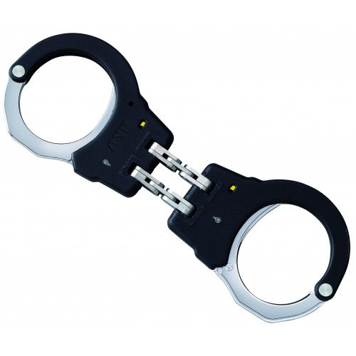 Handschellen Stahl, Gelenk, schwarz