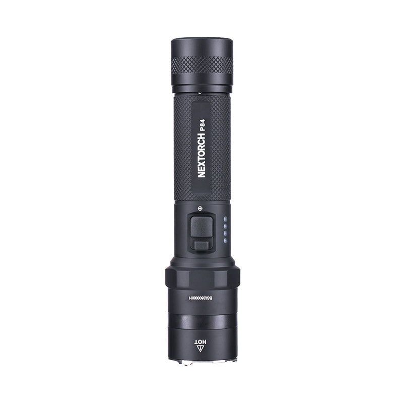 Taktische LED-Taschenlampe P84, 3'000 Lumen (inkl. Akku)