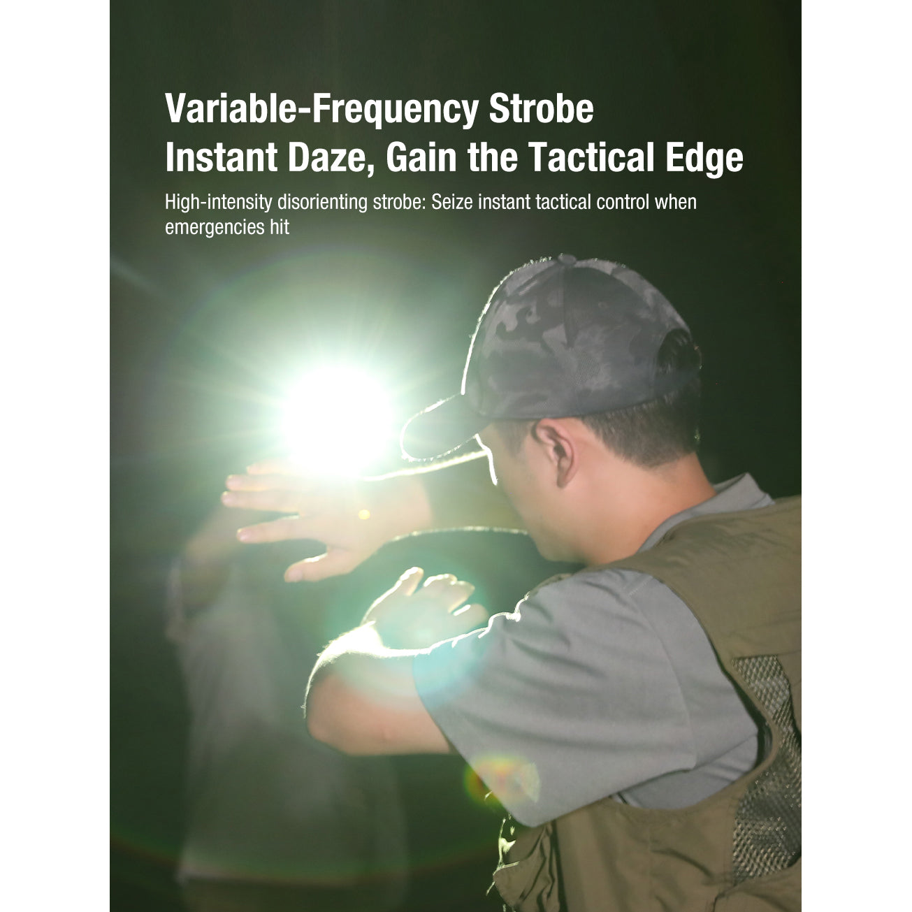 Tactical Flashlight FlatTac X2, 3'000 Lumen (inkl. Akku)