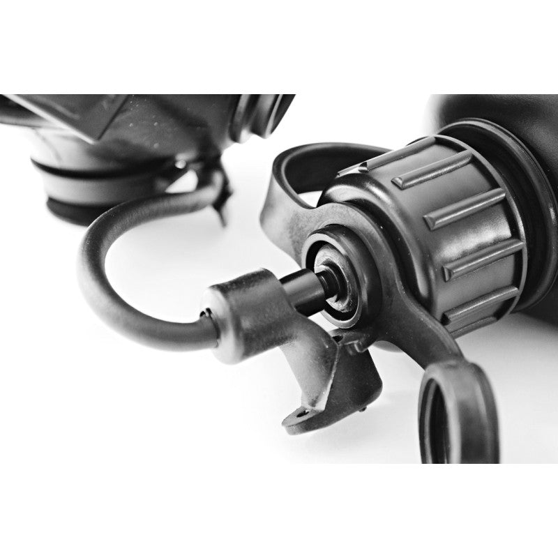 Trinkflasche für Gasmasken-Anschlüsse (CBRN)