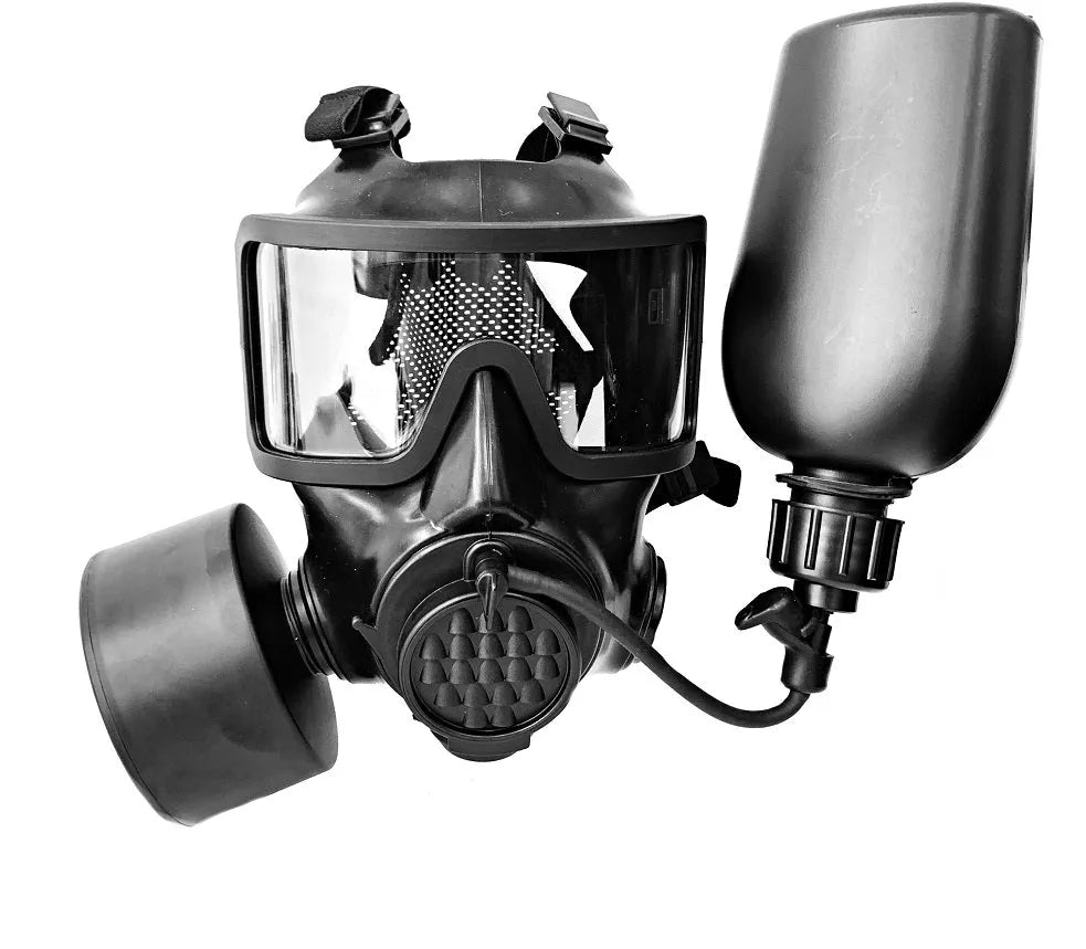 Trinkflasche für Gasmasken-Anschlüsse (CBRN)