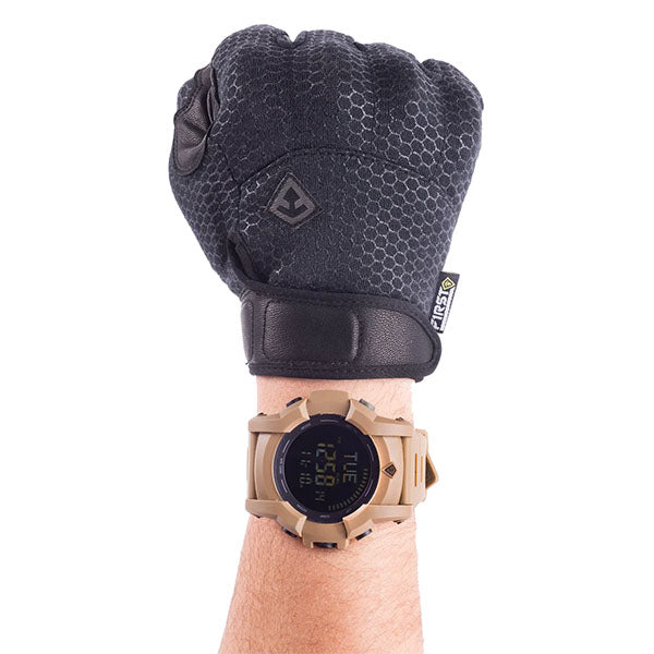 Einsatzhandschuh Men's SLASH & FLASH Protective Knuckle Glove, black