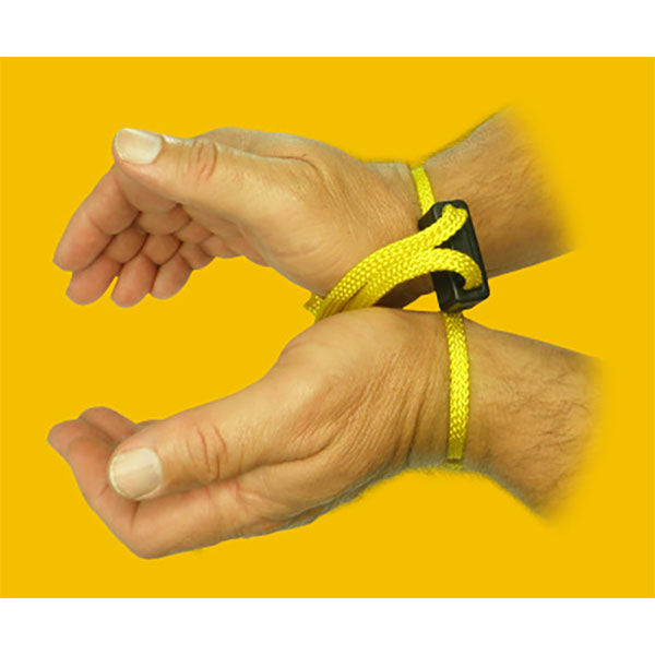 Einweghandfesseln HT-01-Y, yellow - 5er-Set