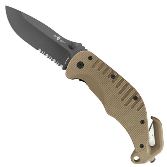 Rettungsmesser RKK-01-S, khaki