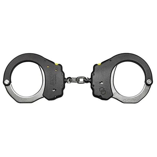 Handschelle ULTRA PLUS CUFF mit Stahlkette, schwarz