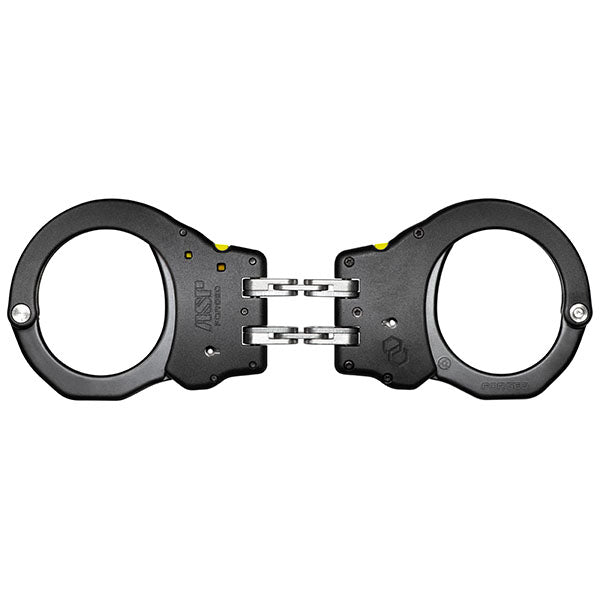 Handschelle ULTRA PLUS CUFF mit Gelenk, Aluminium, schwarz