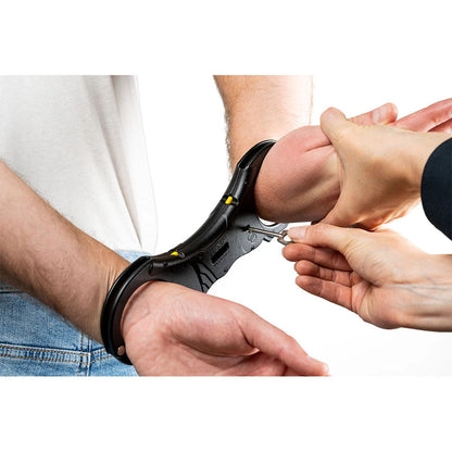 Handschellen Rigid Plus Cuffs (Aluminum Bow), Black