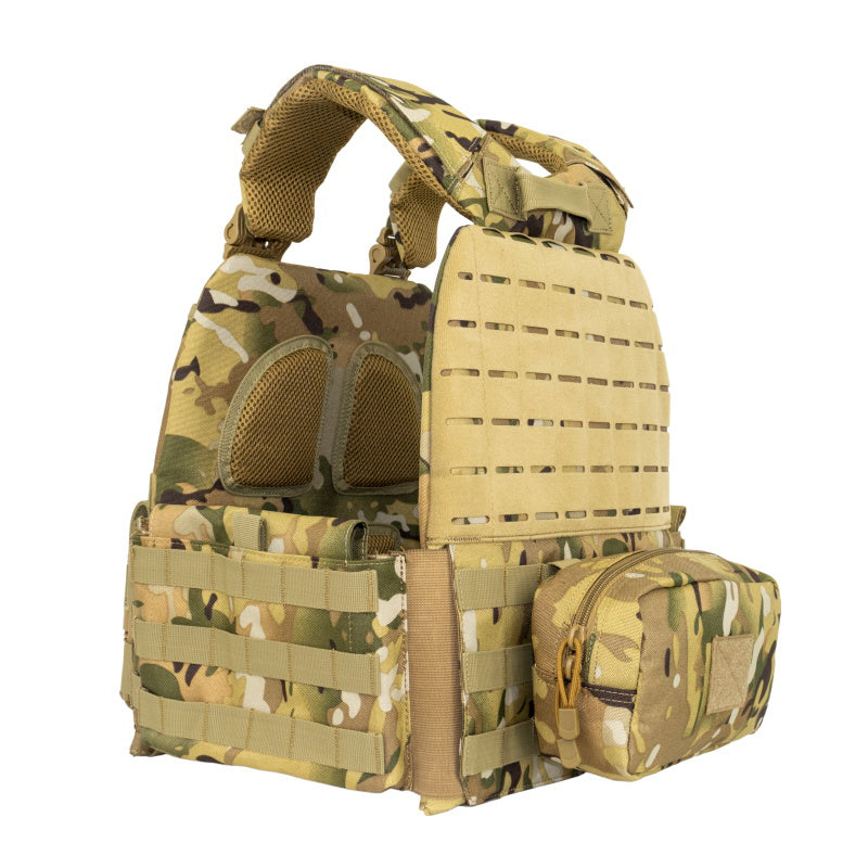 CHARLIE MIKE Plattenträger PROTEKTO QR LC, camouflage