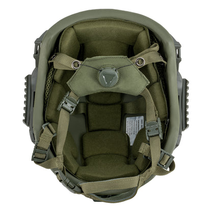 Ballistischer Schutzhelm KRANOS-X Aramid, Level NIJ IIIA, ranger green