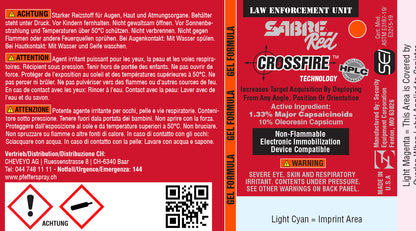 Pfefferspray MK-3 CROSSFIRE GEL, Strahl, 45ml